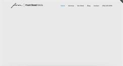 Desktop Screenshot of frontstreetmedia.com